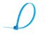 Picture of 8 Inch Fluorescent Blue Standard Cable Tie - 100 Pack