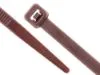 Picture of 11 7/8 Inch Brown Standard Cable Tie - 100 Pack