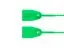 Picture of 11 1/2 Inch Standard Green Pull Tight Plastic Seal - 100 Pack
