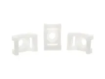 Picture of 5 mm Natural Saddle Tie Mount - 100 Pack