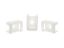 Picture of 6.3 mm Natural Saddle Tie Mount - 100 Pack