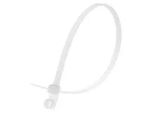 Picture of 11 3/4 Inch Natural Mount Head Cable Tie - 100 Pack