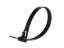 Picture of 8 Inch Black Standard Releasable Cable Tie - 100 Pack