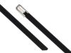 Picture of 8 Inch Standard Plastic Coated 316 Stainless Steel Cable Tie - 100 Pack