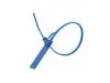 Picture of 11 Inch Blank Metal Detectable Tear Away Blue Plastic Steal - 100 Pack