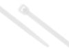 Picture of 4 Inch White Miniature Nylon Cable Tie - 100 Pack