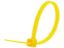 Picture of 4 Inch Yellow Miniature Nylon Cable Tie - 100 Pack