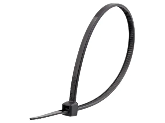 Picture of 6 Inch Nylon Cable Ties - 100 Pack, UL 94V-2, 18 Lbs Tensile Strength