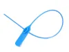 Picture of 15 Inch High Security Pull Tight Plastic Seal w/ Steel Lock - 100 Pack, 55 Lbs Strength