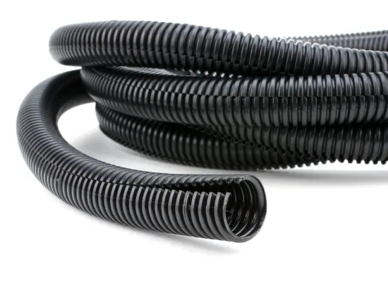 Picture of 3/8 Inch Flexible Split Loom - PP, RoHS Compliant, UV Protected