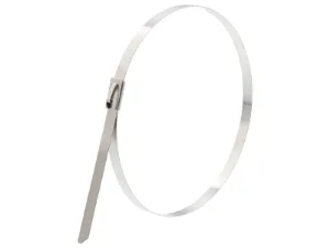 Picture of 12 Inch Stainless Steel Cable Ties - 100 Pack
