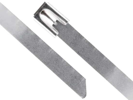 Picture of 18 Inch Stainless Steel Cable Ties - 100 Pack