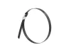Picture of 8 Inch Black Coated Stainless Steel Cable Ties - 100 Pack
