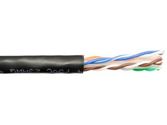 Picture of Solid CAT6e Network Cable Reel in a Box - 600 MHz, Riser (CMR) PVC