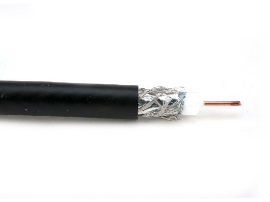 Picture of RG6 3.0 Ghz Coaxial Cable - Dual Shielded, Bare Copper, Pull Box