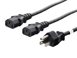 Picture of Splitter Power Cord C13 "Y" - Standard System