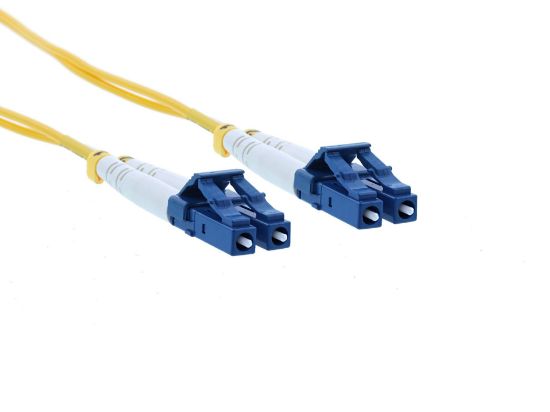 Picture of Singlemode Duplex Fiber Optic Patch Cable (9/125) - LC to LC