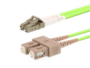 Picture of OM5 Wideband Multimode Duplex Fiber Optic Patch Cable (50/125) - LC to SC