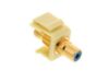 Picture of Feed Through Keystone Jack - RCA (Component / Composite) - - Color Coded