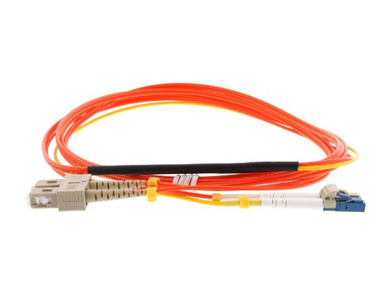Picture of Mode Conditioning Duplex Fiber Optic Patch Cable (62.5/125) - LC (equip.) to SC