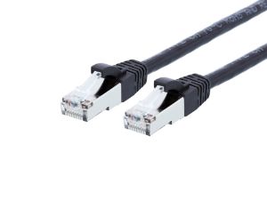 Picture of CAT8 Patch Cable - Black, Booted