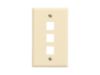 Picture of 3 Port Keystone Faceplate - Single Gang