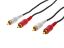 Picture of Gold RCA Audio Cable - Stereo