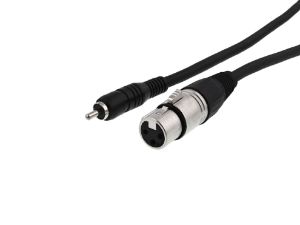 Picture of XLR Female to RCA Male Plug