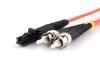 Picture of Multimode Duplex Fiber Optic Patch Cable (62.5/125) - MTRJ to ST