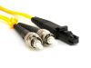Picture of Singlemode Duplex Fiber Optic Patch Cable (9/125) - MTRJ to ST