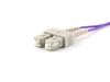 Picture of Multimode Duplex OM4 Fiber Optic Patch Cable (50/125) - SC to SC