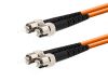Picture of Multimode Duplex Fiber Optic Patch Cable (62.5/125) - ST to ST