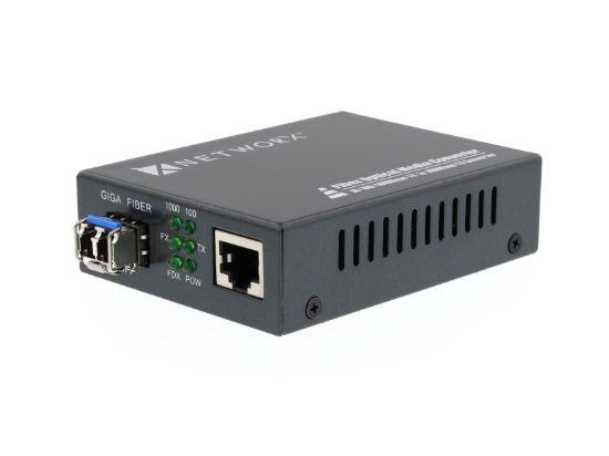 Picture of Gigabit Fiber Media Converter - 1000Base-SX, Multimode, 550m, 850nm