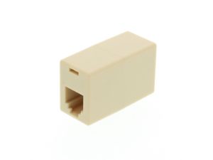 Picture of RJ11 and RJ12 Modular Couplers and Splitter Adapters