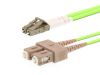 Picture of OM5 Wideband Multimode Duplex Fiber Optic Patch Cable (50/125) - LC to SC