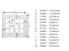 Picture of 12-Port Dual-Gang Keystone Faceplates