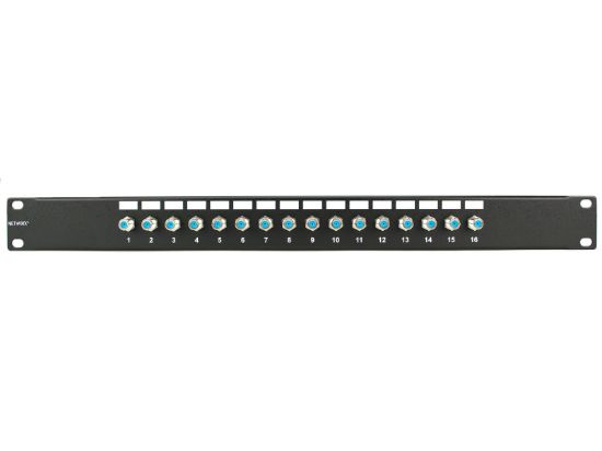 Picture of F-Type 3GHz Coaxial Patch Panels - Fully Loaded