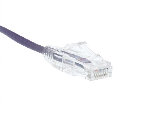 Picture of Purple Mini CAT6 Ethernet Patch Cables