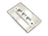 Picture of Yellow Booted CAT8 Ethernet Patch Cables