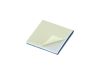 Picture of 1 Inch Blue Metal Detectable Nylon Adhesive Tie Mounts - 100 Pack, Square Base
