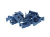 Picture of Metal Detectable Saddle Tie Mounts for Ties up to 4.8mm Wide - 100 Pack, #8/M4 Screw Compatible