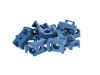 Picture of Metal Detectable Saddle Tie Mounts for Ties up to 8.3mm Wide - 100 Pack, #8/M4 Screw Compatible