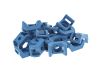 Picture of Metal Detectable Saddle Tie Mounts for Ties up to 9mm Wide - 100 Pack, #10/M5 Screw Compatible