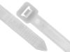 Picture of 18 Inch Natural Nylon 6/6 Heavy Duty Cable Ties - 100 Pack, 175 Lbs Tensile Strength, 5 Inch Bundle Capacity
