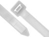 Picture of 24 Inch Natural Nylon 6/6 Standard Cable Ties - 100 Pack, 50 Lbs Tensile Strength, 7 Inch Bundle Capacity
