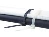 Picture of 24 Inch Natural Nylon 6/6 Standard Cable Ties - 100 Pack, 50 Lbs Tensile Strength, 7 Inch Bundle Capacity