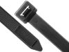 Picture of 24 Inch Black UV Nylon 6/6 Standard Cable Ties - 100 Pack, 50 Lbs Tensile Strength, 7 Inch Bundle Capacity