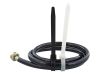 Picture of 24 Inch Black UV Nylon 6/6 Standard Cable Ties - 100 Pack, 50 Lbs Tensile Strength, 7 Inch Bundle Capacity